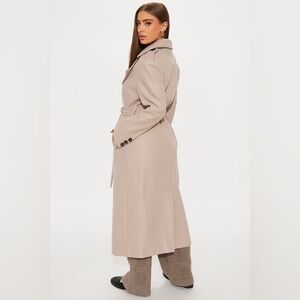 Elegant Tan Long Coat